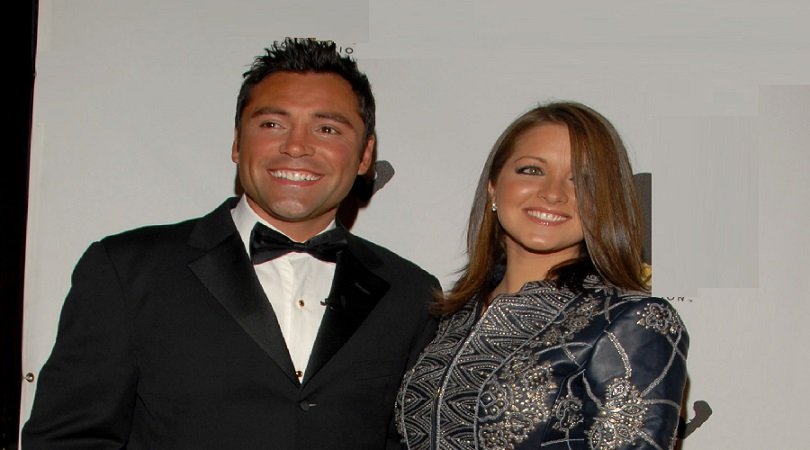 millie corretjer oscar de la hoya wife