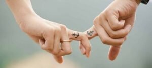 Husband and Wife Matching Tattoos